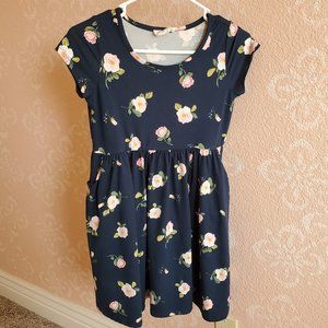 Cotton stretch dress